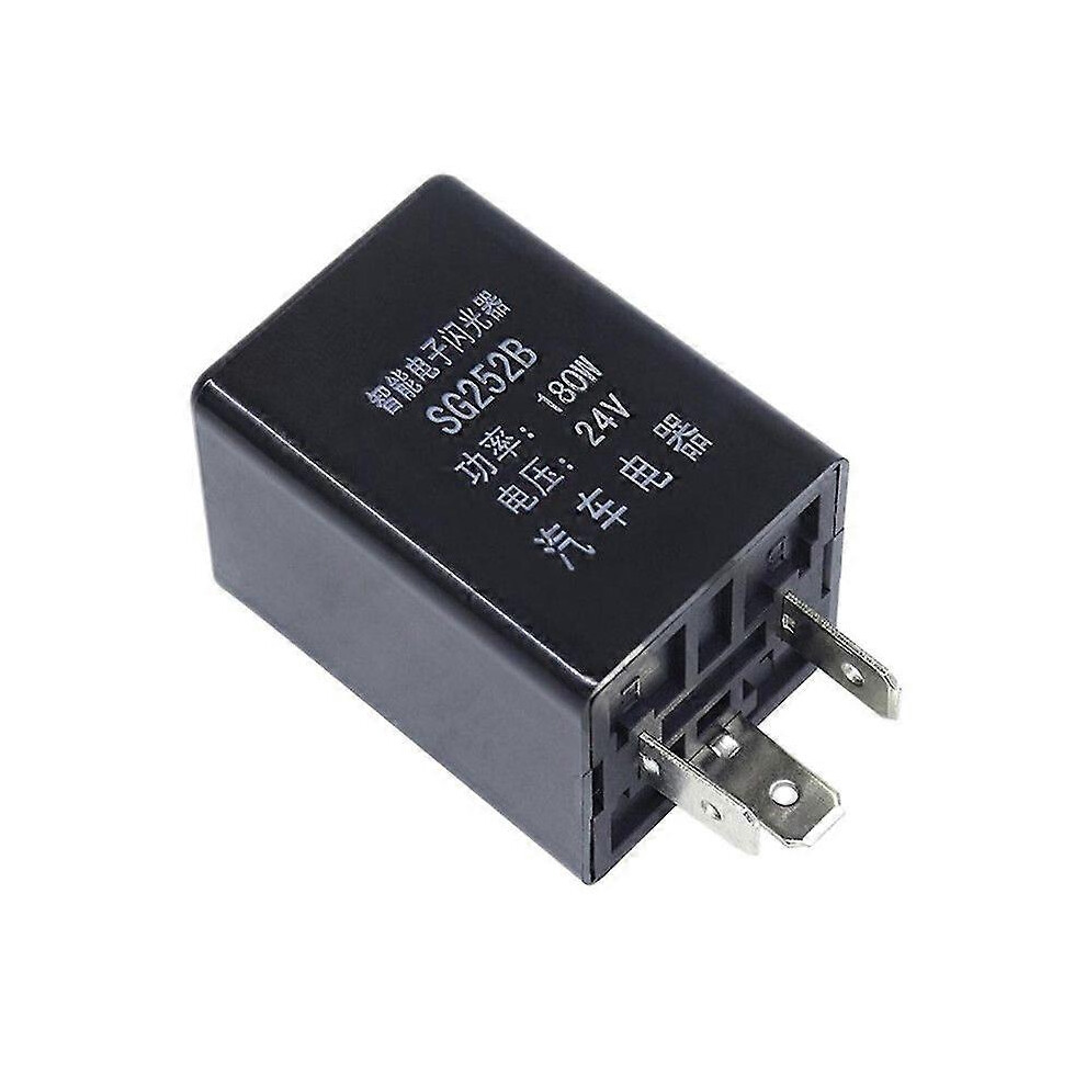 Kikidex (As Show, One Size) Electronic Turn Signal Flasher Relay 3-Prong