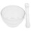 1 Set Multifunktionell Glasmortel Med Pistill 80 Ml 10