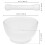 1 Set Multifunktionell Glasmortel Med Pistill 80 Ml 2