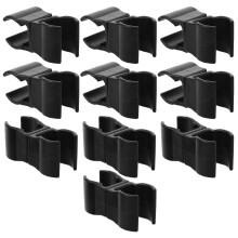 10Pcs Fotbolls Träningsmarkör Stång Spänne Hållbar