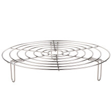 1Pièces Support De Cuisson En Acier Inoxydable Antidérapant Argenté