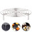1Pièces Support De Cuisson En Acier Inoxydable Antidérapant Argenté 6