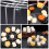 1Pièces Support De Cuisson En Acier Inoxydable Antidérapant Argenté 2
