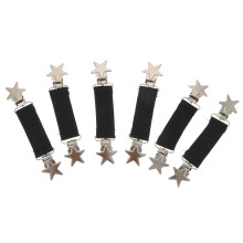 6Pcs Handskklipp Handskvikar Elastiska Handskfastsättare För Barn Hem