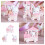 1Set Mini Bunny Cake Decoratie PVC Schattig En Compact 10