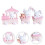 1Set Mini Bunny Cake Decoratie PVC Schattig En Compact 5