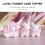 1Set Mini Bunny Cake Decoratie PVC Schattig En Compact 9