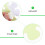 20 Fluorescerande Varningstejp Antislir Blomformade Strips 6