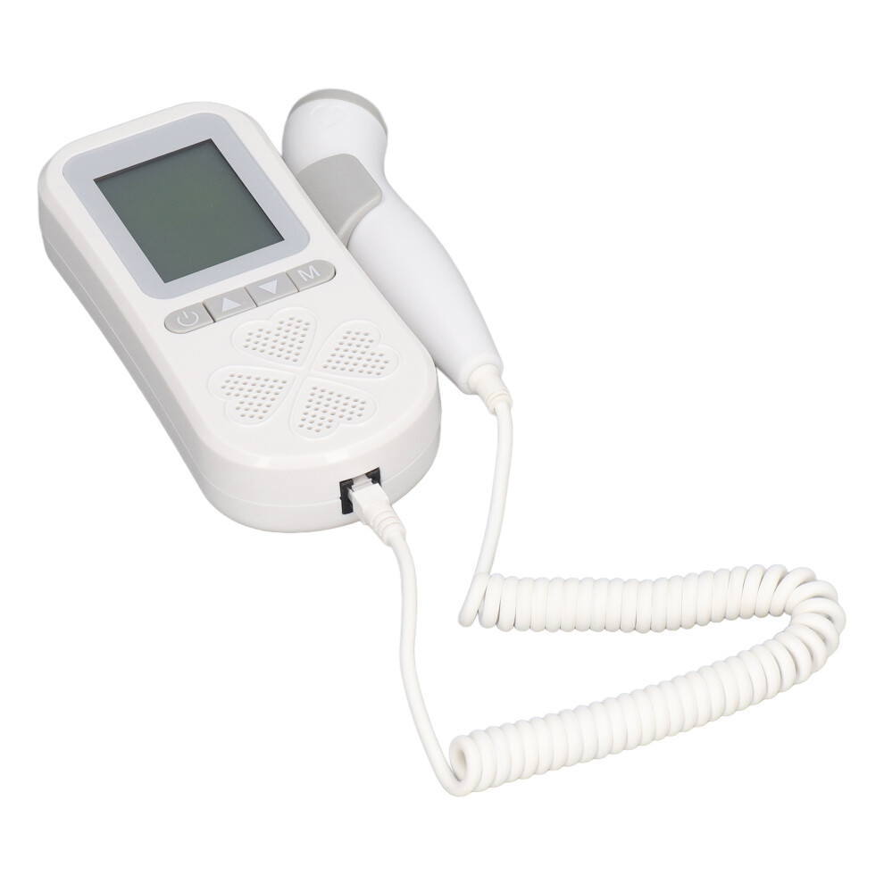 Gray Accurate Fetal Heart Monitor 3 Modes With Waterproof Probe