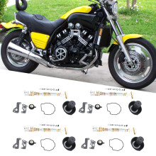 Motorcycle Carb Rebuild Kit for V-MAX 1200 1985-2000, 4 Sets