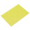 Yellow A5 20-Hole PP Binding Sheets 50Pcs Matte Presentation Covers 13
