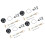 Motorcycle Carb Rebuild Kit for V-MAX 1200 1985-2000, 4 Sets 2