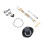 Motorcycle Carb Rebuild Kit for V-MAX 1200 1985-2000, 4 Sets 10