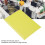Yellow A5 20-Hole PP Binding Sheets 50Pcs Matte Presentation Covers 4