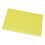 Yellow A5 20-Hole PP Binding Sheets 50Pcs Matte Presentation Covers 6