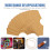 100 Pcs Armbandsdisplaykort Av Kraftpapper Handgjorda Kort 10