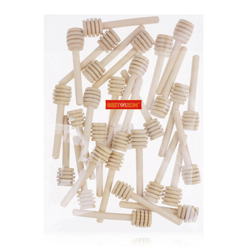 30Pcs 8 Cm Långa Mini Honungspinnar För Honungsglas 1