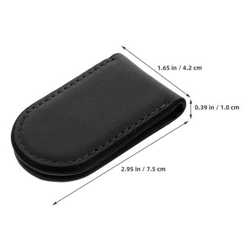 2Pcs Modern Pängar Magnetisk Spänne För Herrar Kontanthållare 1