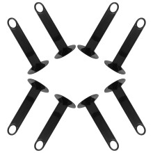 8Pcs Fotbollsträningskoner Hållare, Skivor, Bärbar Ställ