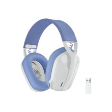 Logitech G435 Wireless Lightspeed Headset (White, 981-001075)
