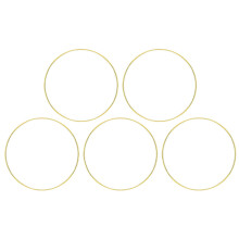 5St Drömfångare Hängdekor Med Metallringar Macramé Handarbete