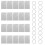 20Pcs Sublimationsunderlag Nyckelringar Mdf Hantverkstillbehör 3