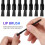 100Pcs Läpppinsel Engångs Applikator Nylonborste Makeupverktyg 8
