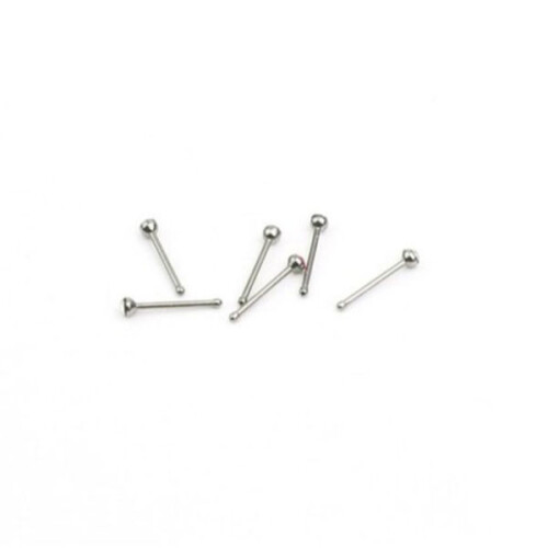 24Pcs Kirurgiskt Näspärla Benstift 2