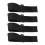 4Stk Nylon Kabelbinder Strap Schwarz 5