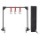 1 Set Aluminiumlegering Camping Förvaringsstativ Svart 10