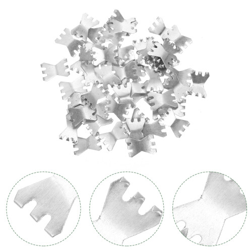 50Pcs Förbandsfästnitar Metall Förbandslås 1
