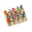 10Pcs Mini Klämnyp Med 2M Snöre Träklämmor För 6