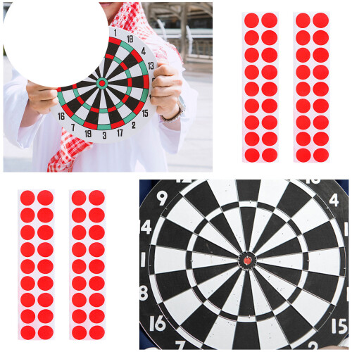 900 Pcs 2 Cm Portabel Skjuttargetspapper Diameter 2