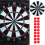 900 Pcs 2 Cm Portabel Skjuttargetspapper Diameter 4