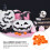 12pcs mini plastic cauldron candy containers for halloween 11