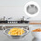 1 Set Frites Serveringsplatta Stekfilter Avkylningsnät 6