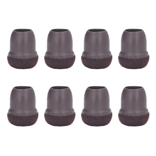 8 Stück Stuhlbeinschutz, Tischbettfuß-Softpad, 1