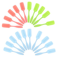 20Pcs Bärbar Jordlås Plastspatel Planteringspade Trädgårdsverktyg