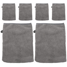6Pcs Mikrofiber Ansiktsrengöringshandskar För Sminkborttagning