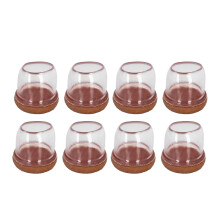8Pcs Stuhl Füße Abdeckungen Hocker Fuß Pads Tisch