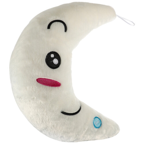 Ljusuplyst Fylld Plushkudde Måneformad Leksak 2