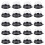 100Pcs Bakningsformar Med Lock För Muffins 1