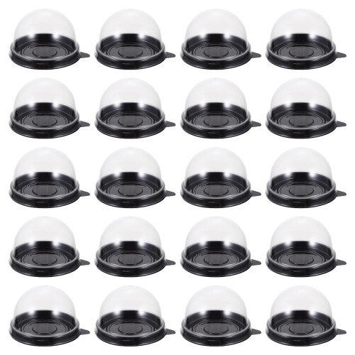 100Pcs Bakningsformar Med Lock För Muffins