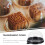 100Pcs Bakningsformar Med Lock För Muffins 8