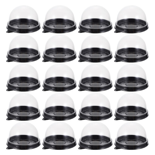 100Pcs Bakningsformar Med Lock För Muffins 1