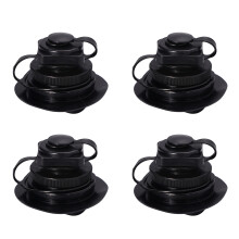 4St PVC Boston Båt Luft Tät Pumpslangadapter För Uppblåsbara Båtar