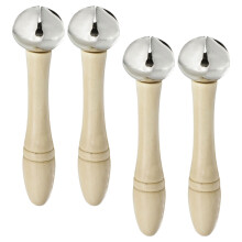 4St Enkel Skällklocka Handskakningsklocka Vertikal Musikinstrument