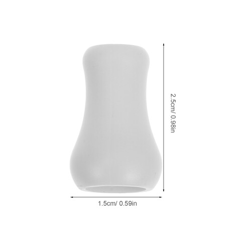 15Pièces Boutons De Tirage ABS Blancs Pour Stores À Cordon 1