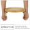 Sofa Armstöd Clip On Brickträ Fällbar Couch Table 7