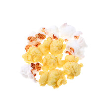 10Pcs Resin Popcorn Fotoprops Diy Örhängesaccessoarer